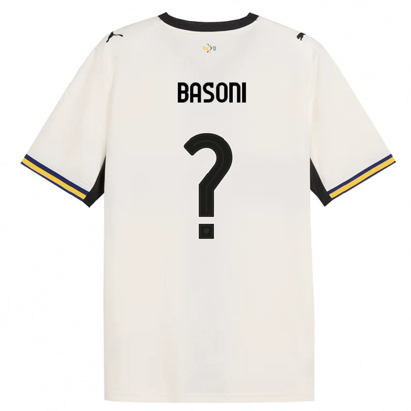 Danxen Herren Tommaso Basoni #0 Creme Schwarz Gelb Heimtrikot Trikot 2026/27 T-Shirt