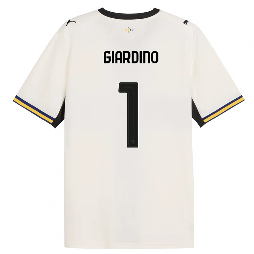 Danxen Herren Andrea Giardino #1 Creme Schwarz Gelb Heimtrikot Trikot 2026/27 T-Shirt