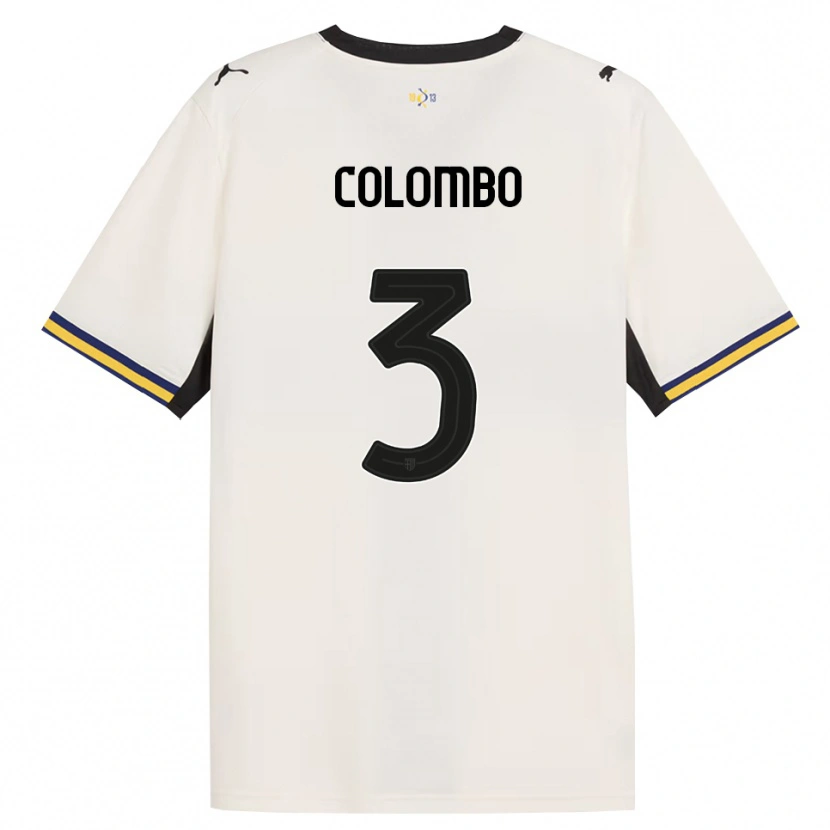 Danxen Herren Daniel Colombo #3 Creme Schwarz Gelb Heimtrikot Trikot 2026/27 T-Shirt