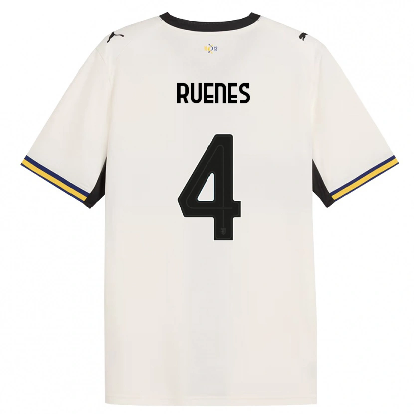 Danxen Herren Roger Ruenes #4 Creme Schwarz Gelb Heimtrikot Trikot 2026/27 T-Shirt