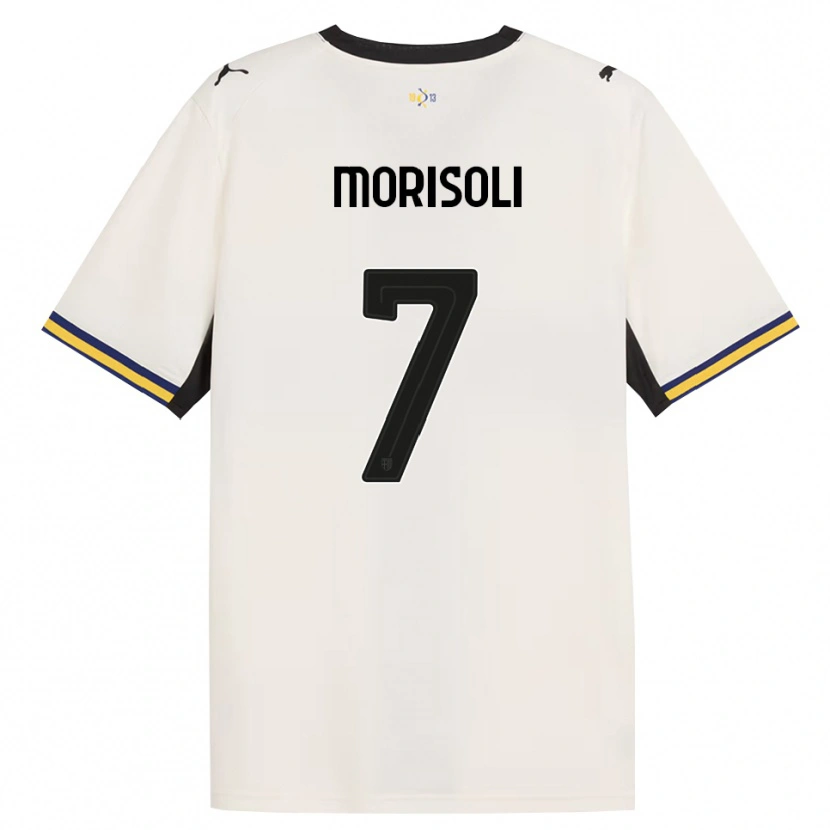 Danxen Herren Gabriel Morisoli #7 Creme Schwarz Gelb Heimtrikot Trikot 2026/27 T-Shirt