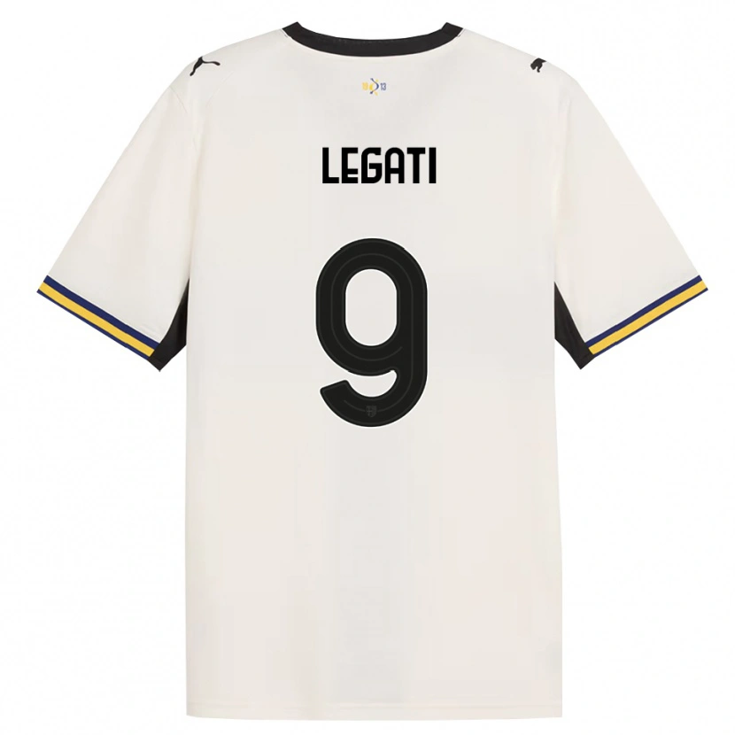 Danxen Herren Juri Legati #9 Creme Schwarz Gelb Heimtrikot Trikot 2026/27 T-Shirt
