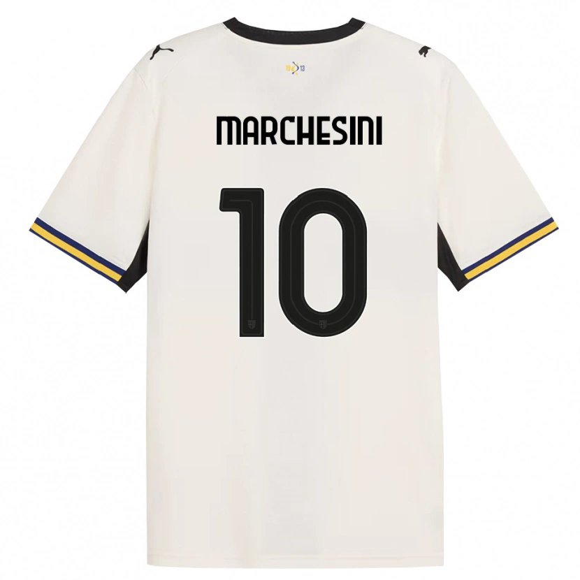 Danxen Herren Cosimo Marchesini #10 Creme Schwarz Gelb Heimtrikot Trikot 2026/27 T-Shirt