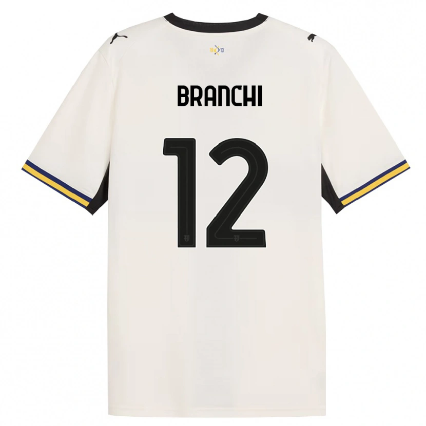 Danxen Herren Ferruccio Branchi #12 Creme Schwarz Gelb Heimtrikot Trikot 2026/27 T-Shirt