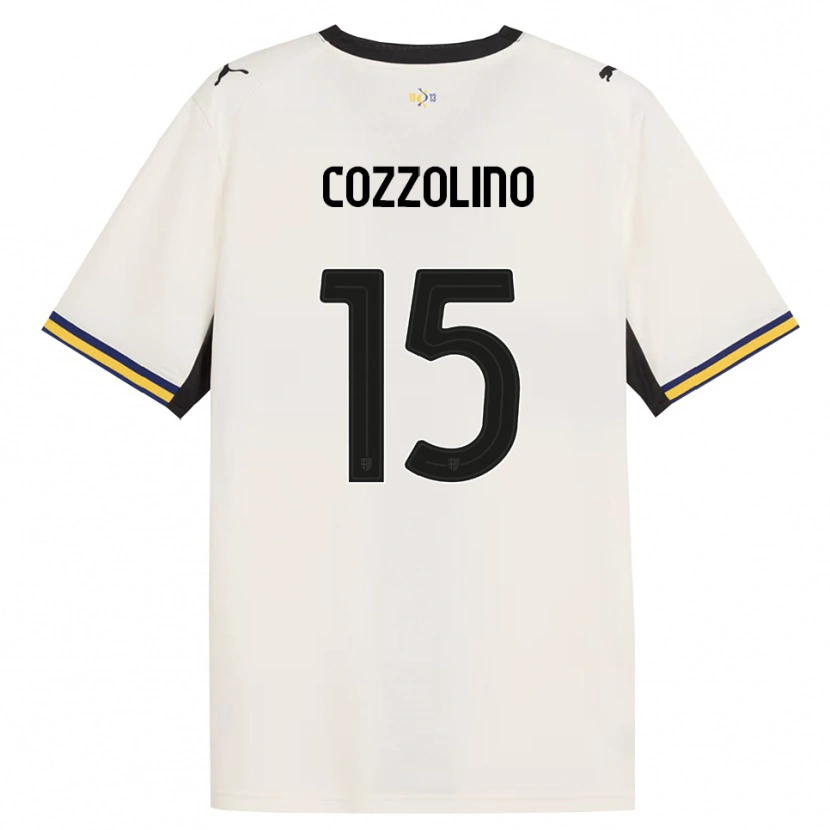 Danxen Herren Christian Cozzolino #15 Creme Schwarz Gelb Heimtrikot Trikot 2026/27 T-Shirt