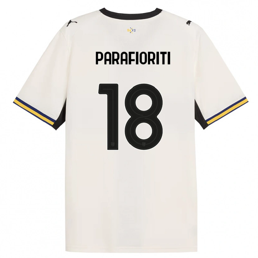 Danxen Herren Giovanni Parafioriti #18 Creme Schwarz Gelb Heimtrikot Trikot 2026/27 T-Shirt