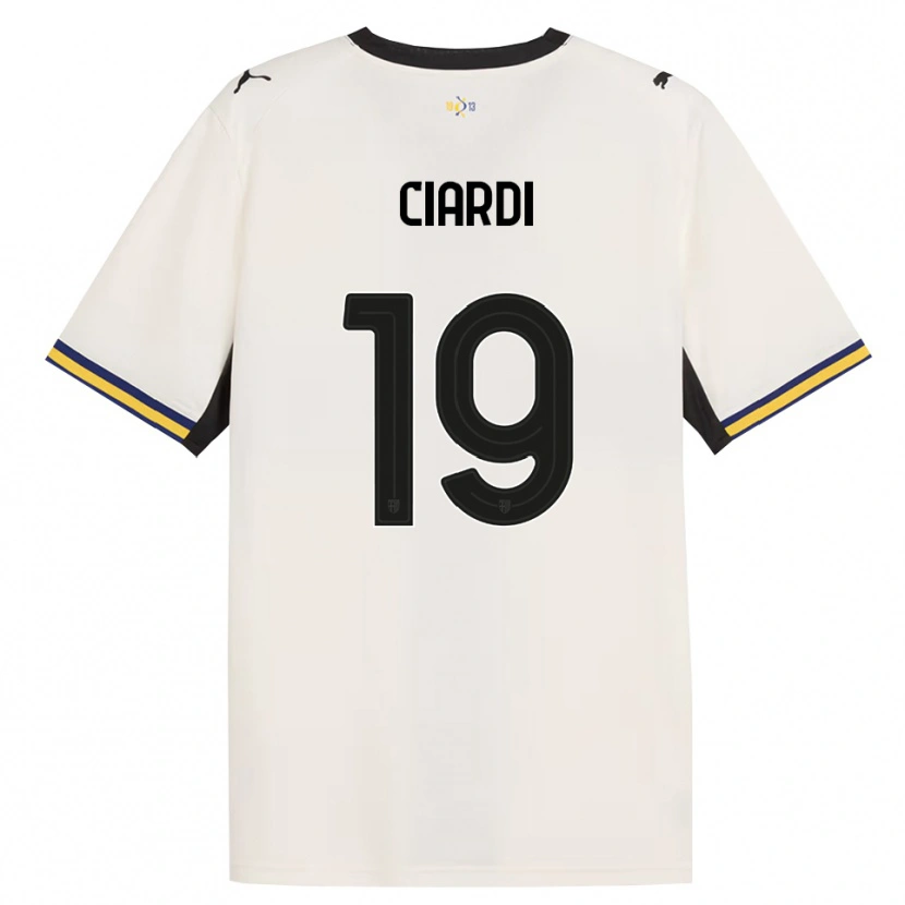 Danxen Herren Alessandro Ciardi #19 Creme Schwarz Gelb Heimtrikot Trikot 2026/27 T-Shirt