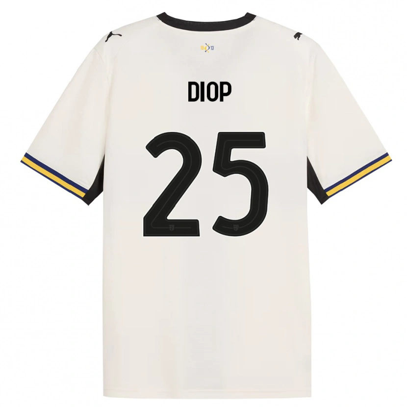Danxen Herren Doro Diop #25 Creme Schwarz Gelb Heimtrikot Trikot 2026/27 T-Shirt