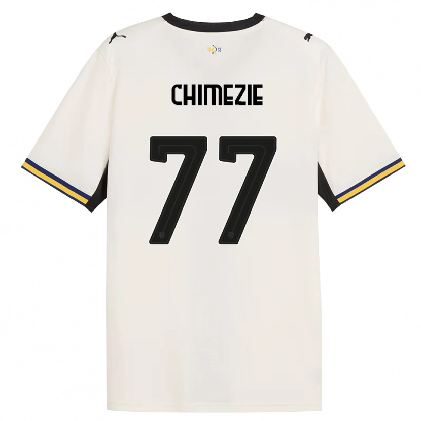 Danxen Herren Giorgio Chimezie #77 Creme Schwarz Gelb Heimtrikot Trikot 2026/27 T-Shirt