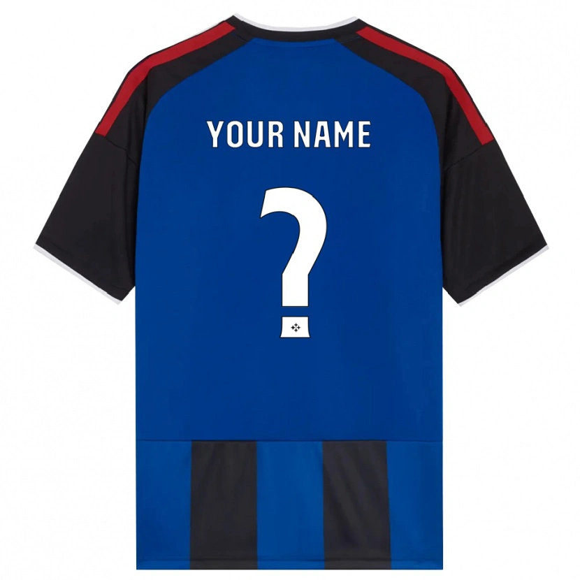 Danxen Herren Ihren Namen #0 Schwarz Rot Weiß Blau Heimtrikot Trikot 2026/27 T-Shirt