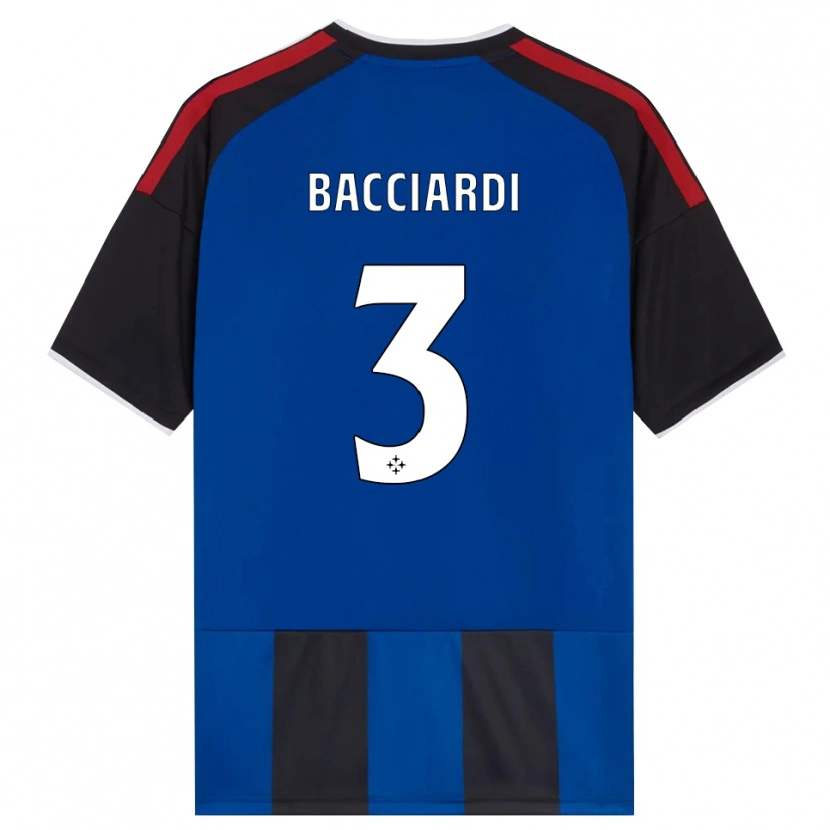 Danxen Herren Lorenzo Bacciardi #3 Schwarz Rot Weiß Blau Heimtrikot Trikot 2026/27 T-Shirt