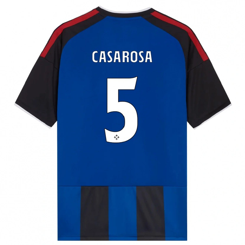 Danxen Herren Matias Casarosa #5 Schwarz Rot Weiß Blau Heimtrikot Trikot 2026/27 T-Shirt