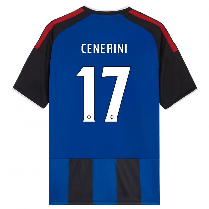 Danxen Herren Marco Cenerini #17 Schwarz Rot Weiß Blau Heimtrikot Trikot 2026/27 T-Shirt