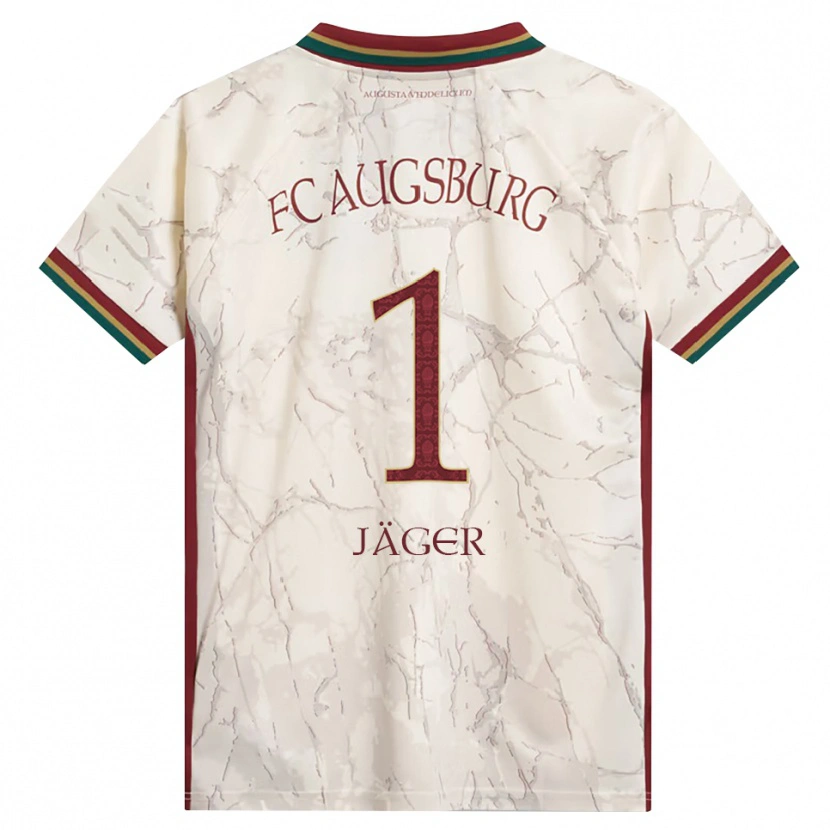 Danxen Herren Tobias Jäger #1 Grün Reis Weiß Burgund Heimtrikot Trikot 2026/27 T-Shirt