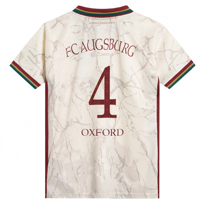 Danxen Herren Reece Oxford #4 Grün Reis Weiß Burgund Heimtrikot Trikot 2026/27 T-Shirt