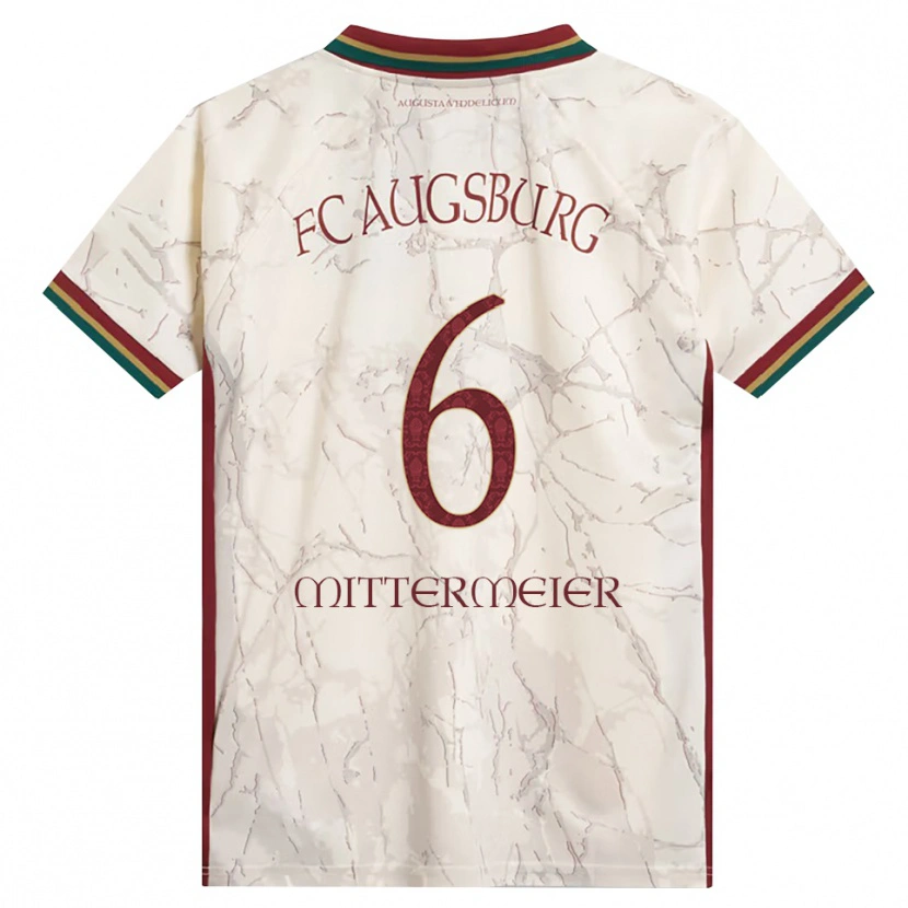 Danxen Herren Stefanie Mittermeier #6 Grün Reis Weiß Burgund Heimtrikot Trikot 2026/27 T-Shirt
