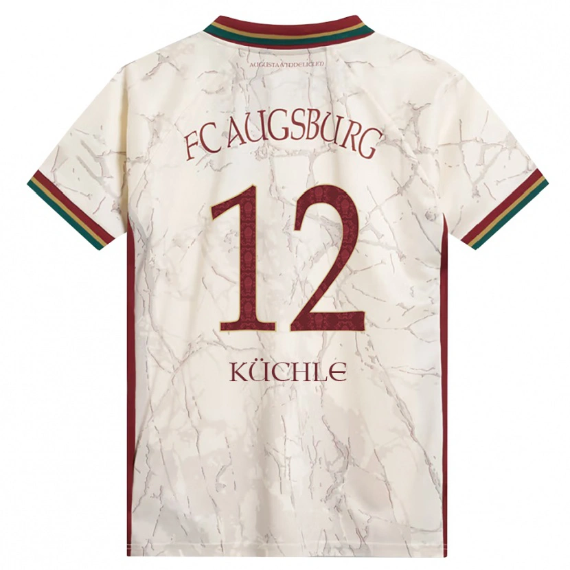 Danxen Herren Jana Küchle #12 Grün Reis Weiß Burgund Heimtrikot Trikot 2026/27 T-Shirt
