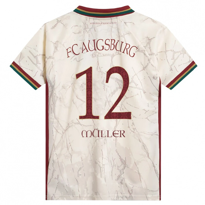 Danxen Herren Janine Müller #12 Grün Reis Weiß Burgund Heimtrikot Trikot 2026/27 T-Shirt