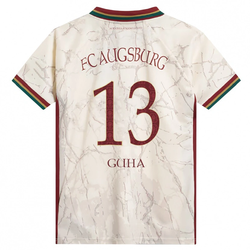 Danxen Herren Felix Guha #13 Grün Reis Weiß Burgund Heimtrikot Trikot 2026/27 T-Shirt