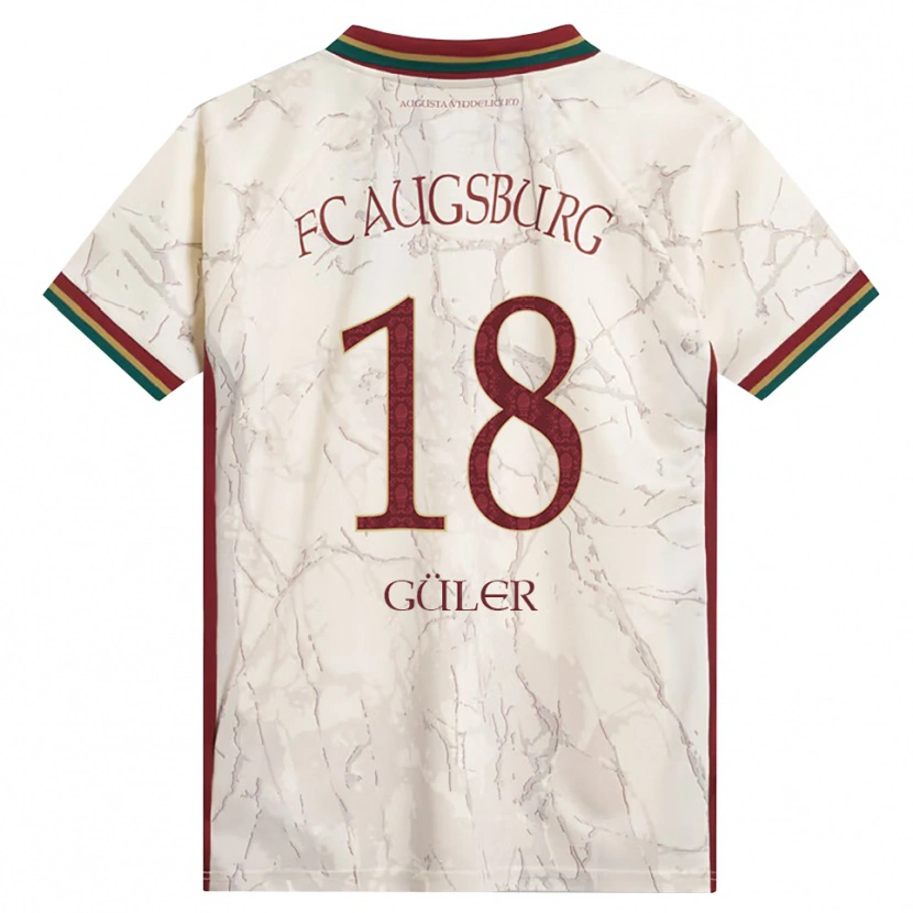 Danxen Herren Mete Güler #18 Grün Reis Weiß Burgund Heimtrikot Trikot 2026/27 T-Shirt
