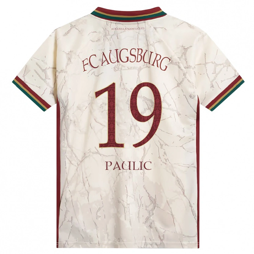 Danxen Herren Anthony Paulic #19 Grün Reis Weiß Burgund Heimtrikot Trikot 2026/27 T-Shirt