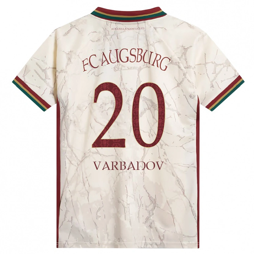 Danxen Herren Svetoslav Varbanov #20 Grün Reis Weiß Burgund Heimtrikot Trikot 2026/27 T-Shirt