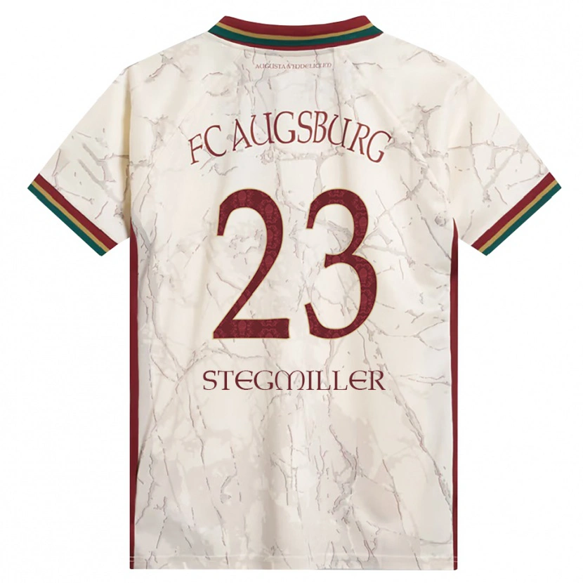 Danxen Herren Louis Stegmiller #23 Grün Reis Weiß Burgund Heimtrikot Trikot 2026/27 T-Shirt