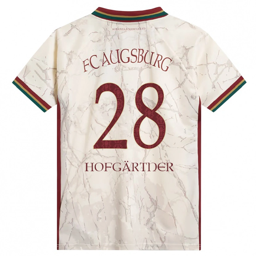 Danxen Herren Hendrik Hofgärtner #28 Grün Reis Weiß Burgund Heimtrikot Trikot 2026/27 T-Shirt