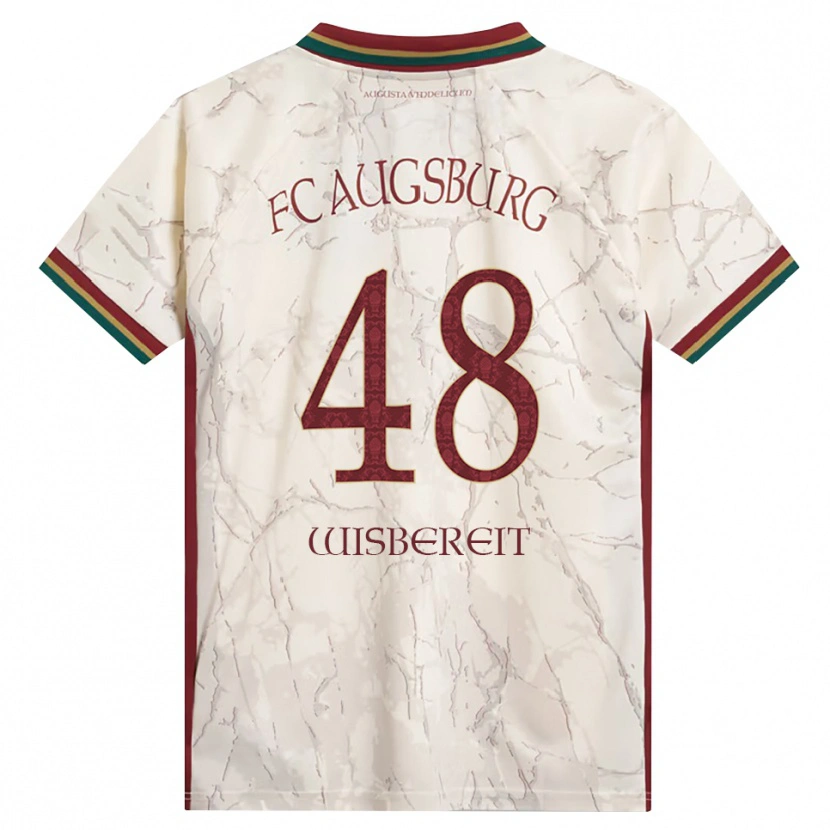 Danxen Herren Tom Wisbereit #48 Grün Reis Weiß Burgund Heimtrikot Trikot 2026/27 T-Shirt