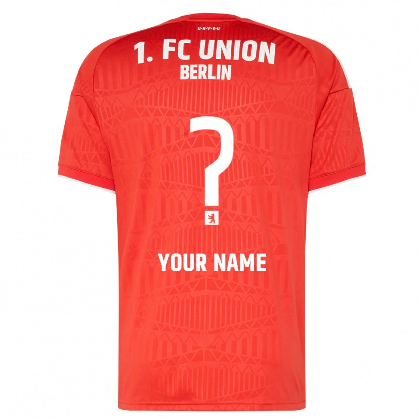 Danxen Herren Ihren Namen #0 Rot Weiß Heimtrikot Trikot 2026/27 T-Shirt