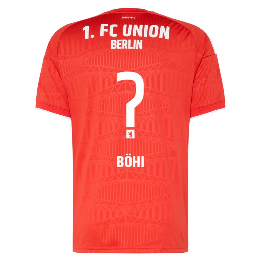 Danxen Herren Nadine Böhi #0 Rot Weiß Heimtrikot Trikot 2026/27 T-Shirt