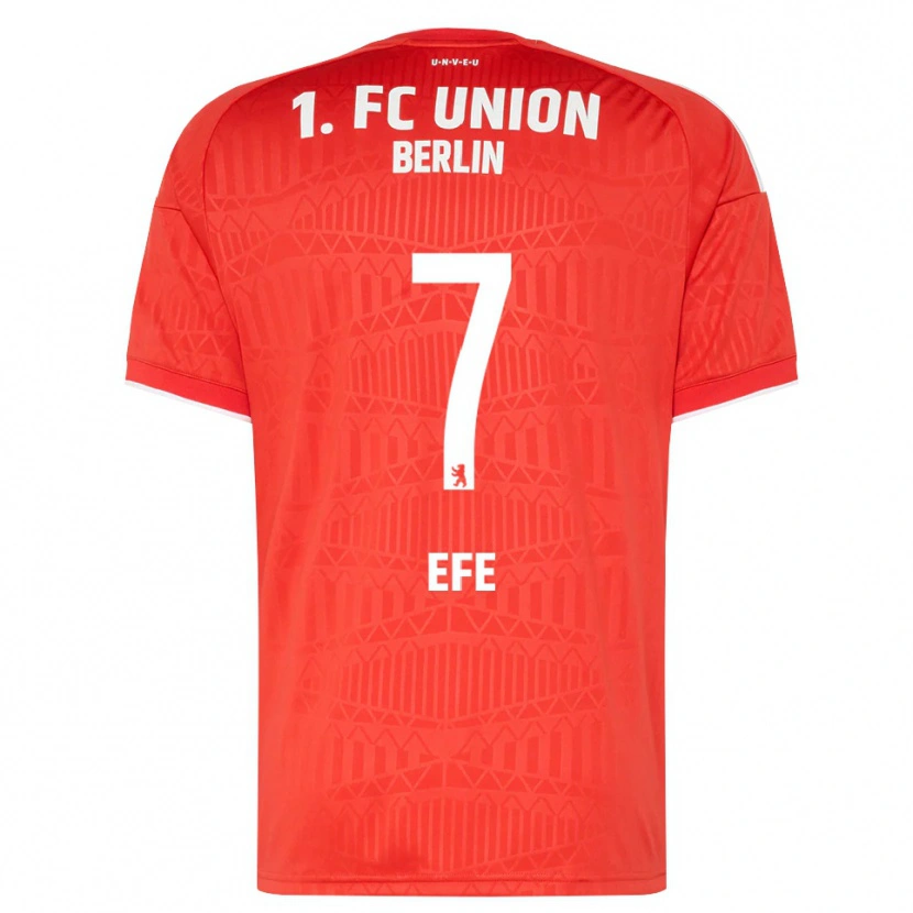 Danxen Herren Baran Efe #7 Rot Weiß Heimtrikot Trikot 2026/27 T-Shirt