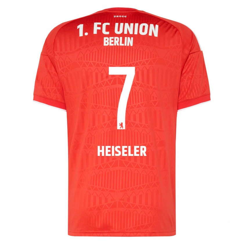 Danxen Herren Lisa Heiseler #7 Rot Weiß Heimtrikot Trikot 2026/27 T-Shirt