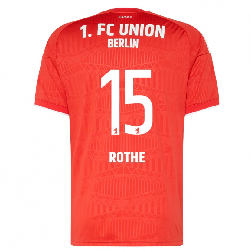Danxen Herren Tom Rothe #15 Rot Weiß Heimtrikot Trikot 2026/27 T-Shirt