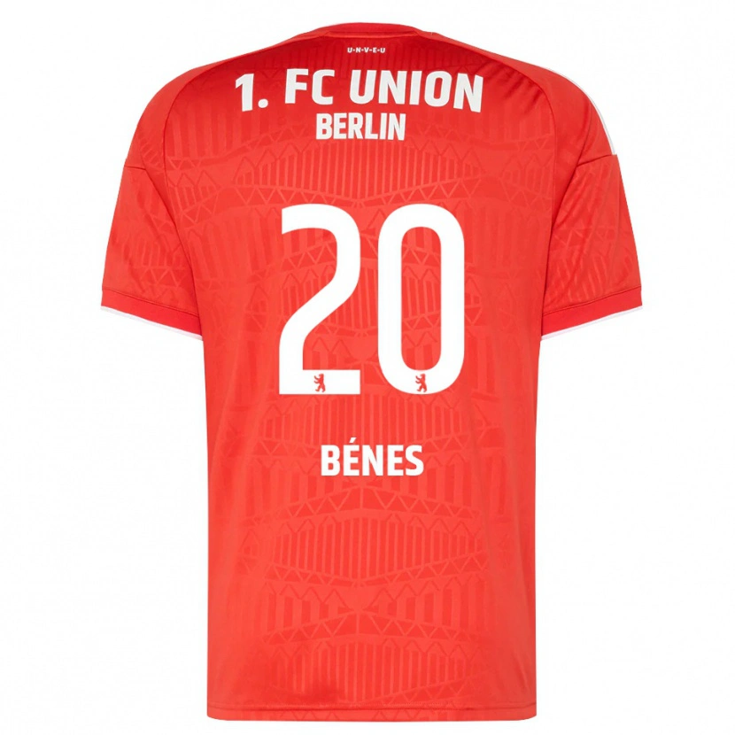 Danxen Herren Laszlo Benes #20 Rot Weiß Heimtrikot Trikot 2026/27 T-Shirt