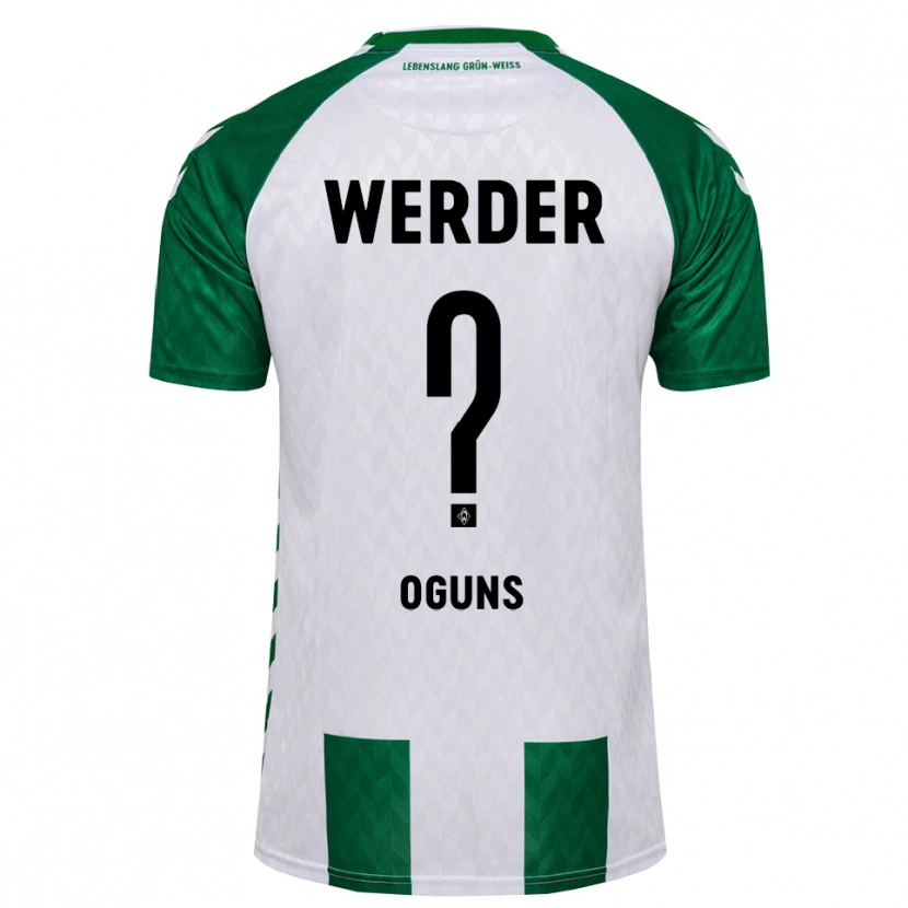 Danxen Herren Jerry Oguns #0 Grün Weiß Heimtrikot Trikot 2026/27 T-Shirt