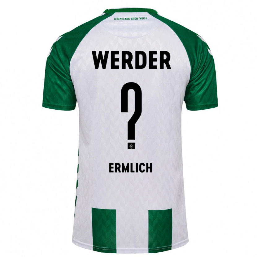 Danxen Herren Kjell Ermlich #0 Grün Weiß Heimtrikot Trikot 2026/27 T-Shirt