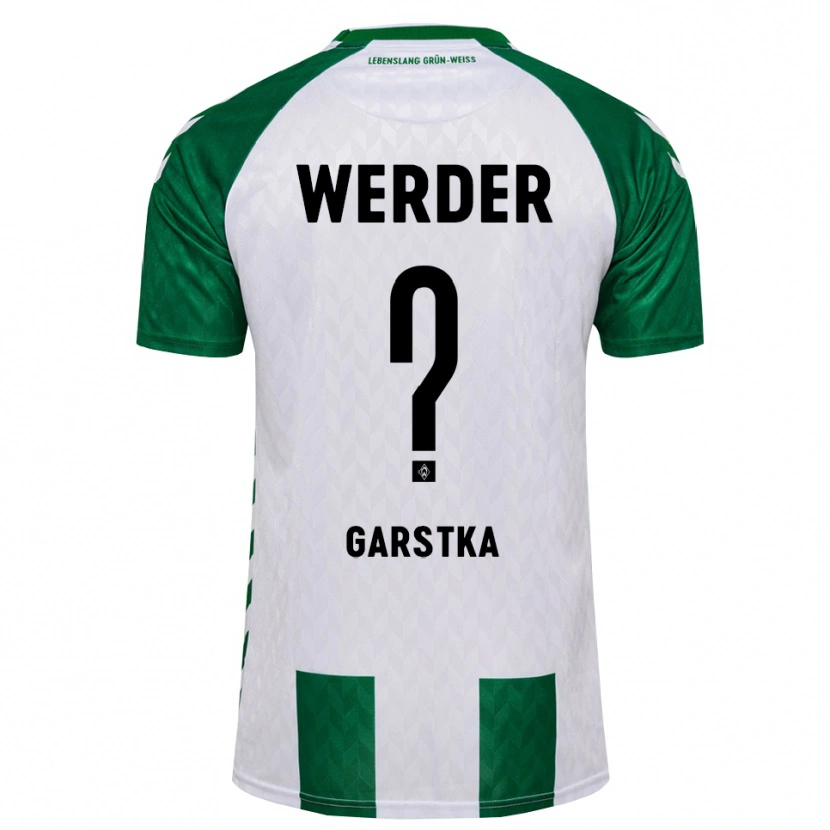Danxen Herren Maximilian Garstka #0 Grün Weiß Heimtrikot Trikot 2026/27 T-Shirt