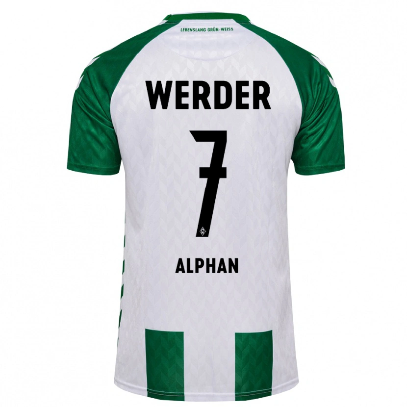 Danxen Herren Metehan Alphan #7 Grün Weiß Heimtrikot Trikot 2026/27 T-Shirt