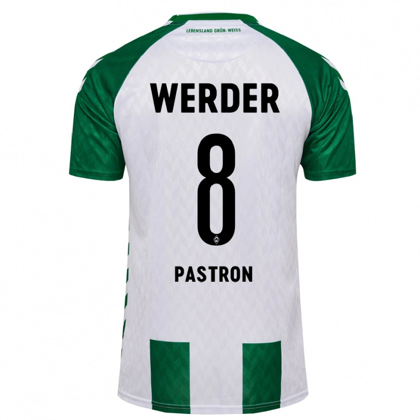 Danxen Herren Tommy Pastron #8 Grün Weiß Heimtrikot Trikot 2026/27 T-Shirt