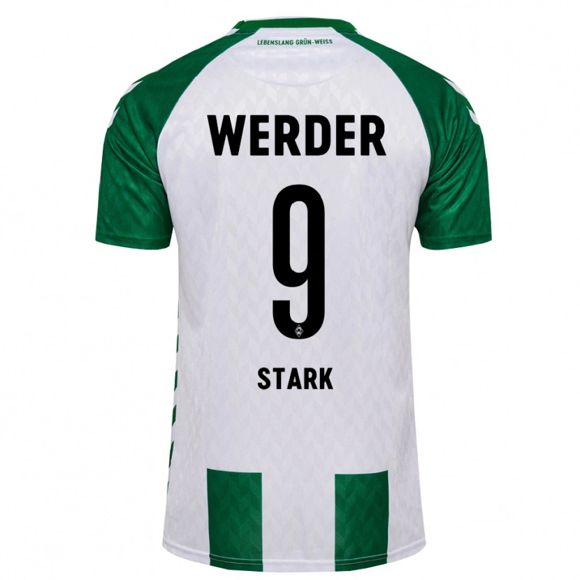 Danxen Herren Christian Stark #9 Grün Weiß Heimtrikot Trikot 2026/27 T-Shirt