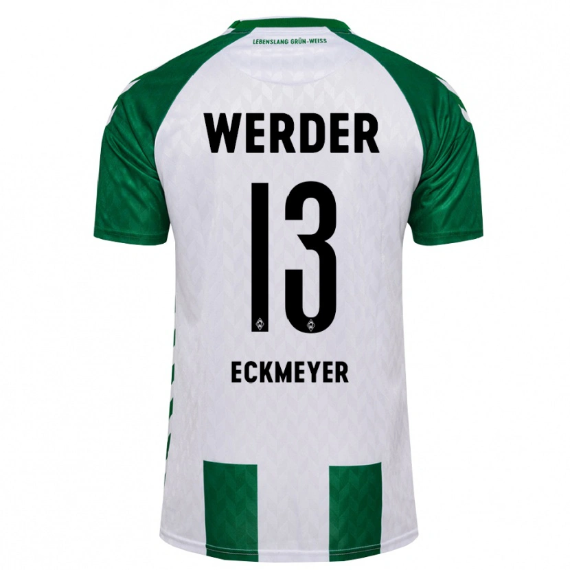 Danxen Herren Tjark Eckmeyer #13 Grün Weiß Heimtrikot Trikot 2026/27 T-Shirt
