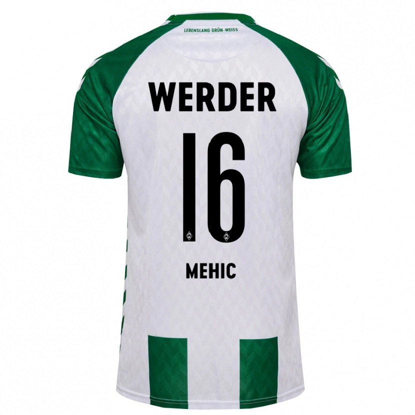 Danxen Herren Adis Mehic #16 Grün Weiß Heimtrikot Trikot 2026/27 T-Shirt
