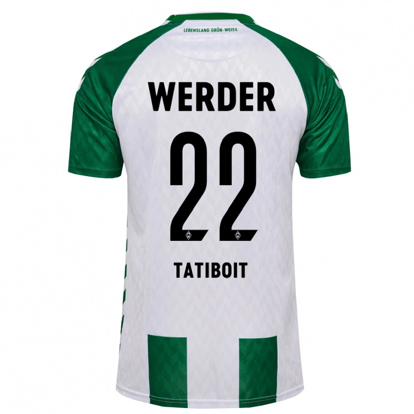 Danxen Herren Kieran Tatiboit #22 Grün Weiß Heimtrikot Trikot 2026/27 T-Shirt