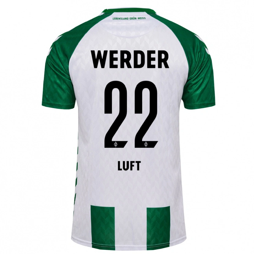 Danxen Herren Julian Luft #22 Grün Weiß Heimtrikot Trikot 2026/27 T-Shirt