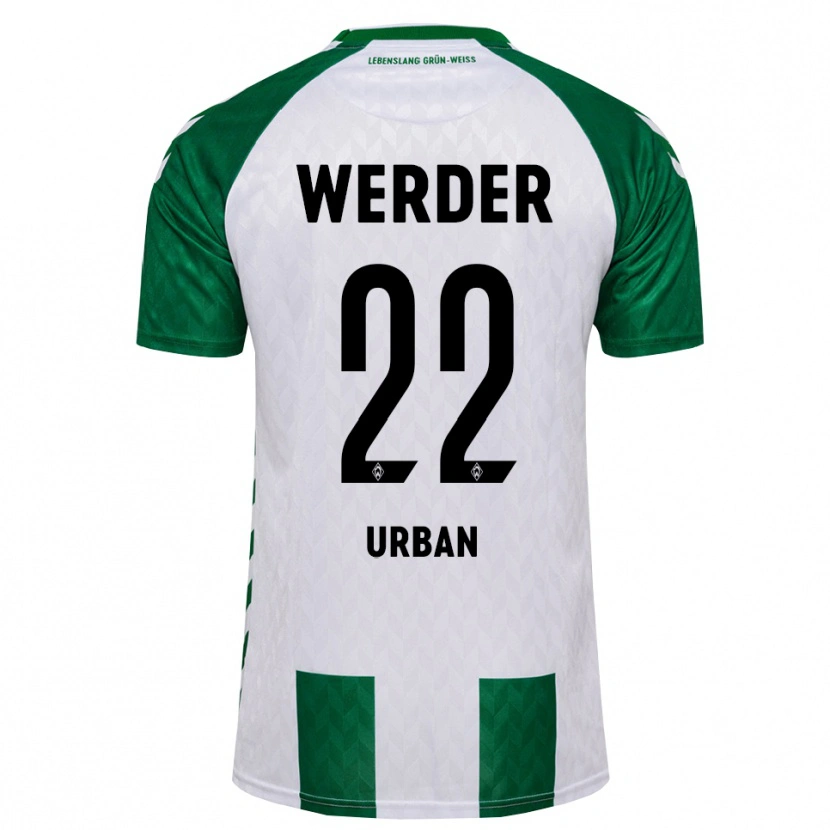Danxen Herren Linus Urban #22 Grün Weiß Heimtrikot Trikot 2026/27 T-Shirt