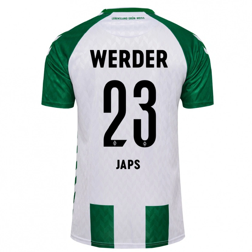Danxen Herren Adrian Japs #23 Grün Weiß Heimtrikot Trikot 2026/27 T-Shirt