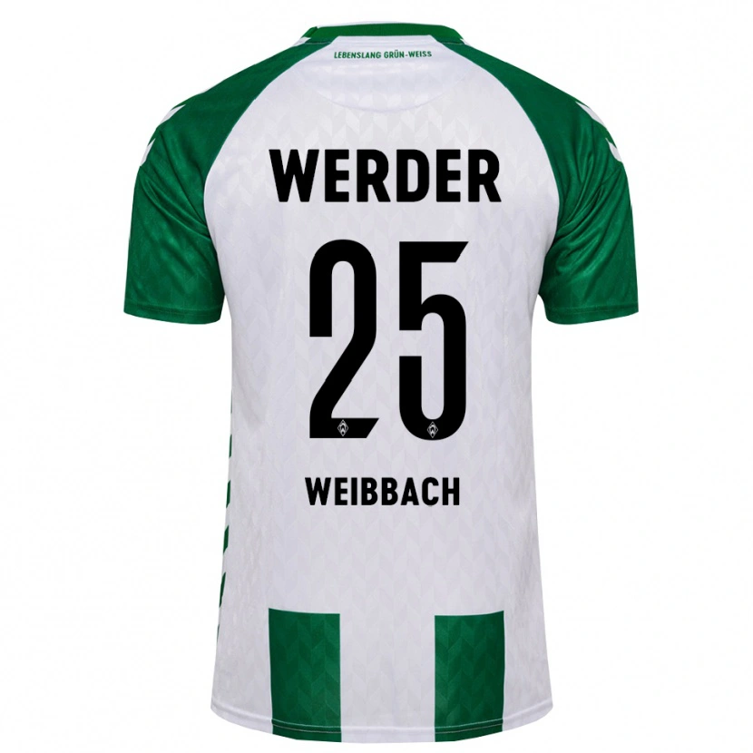 Danxen Herren Noah Weißbach #25 Grün Weiß Heimtrikot Trikot 2026/27 T-Shirt