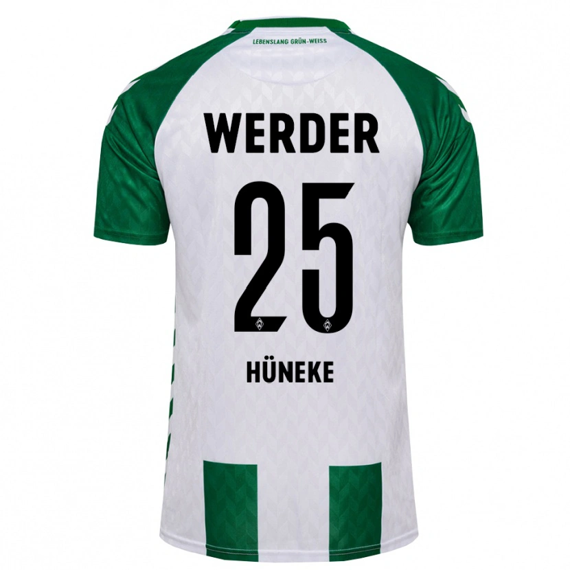Danxen Herren Win Hüneke #25 Grün Weiß Heimtrikot Trikot 2026/27 T-Shirt