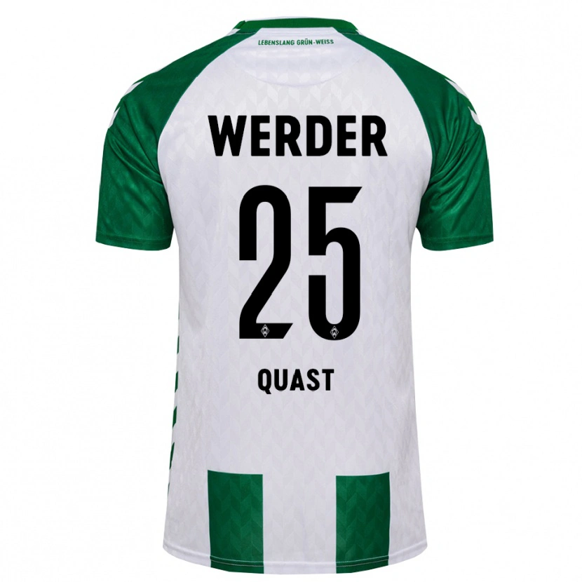 Danxen Herren Soenke Quast #25 Grün Weiß Heimtrikot Trikot 2026/27 T-Shirt